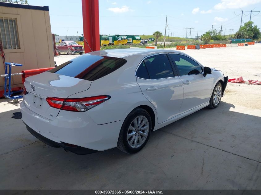 2019 Toyota Camry Le VIN: 4T1B11HK3KU766717 Lot: 39372365
