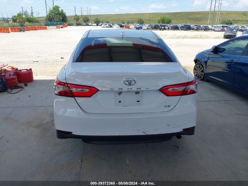2019 Toyota Camry Le VIN: 4T1B11HK3KU766717 Lot: 39372365