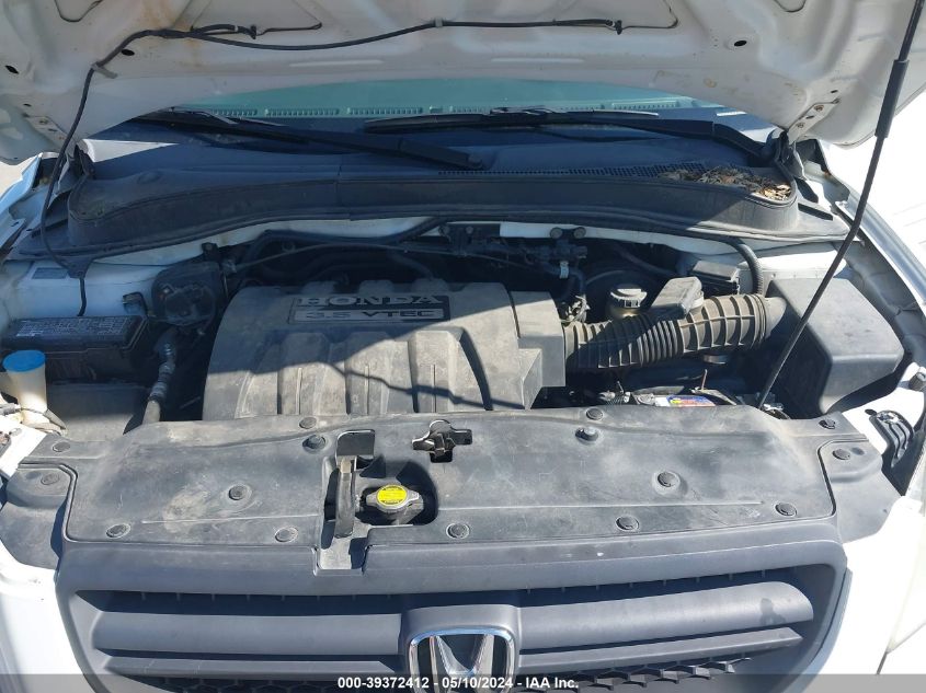 2005 Honda Pilot Ex-L VIN: 5FNYF18645B006814 Lot: 39372412