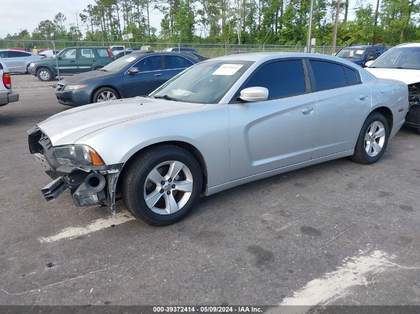 2012 Dodge Charger Se VIN: 2C3CDXBG8CH286639 Lot: 39372414