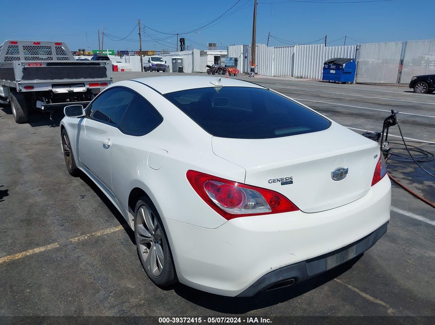 2011 Hyundai Genesis 2.0T VIN: KMHHT6KD2BU060544 Lot: 39372415