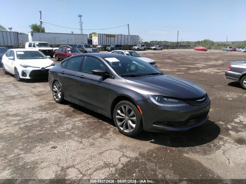 2015 Chrysler 200 S VIN: 1C3CCCBG8FN522360 Lot: 39372426