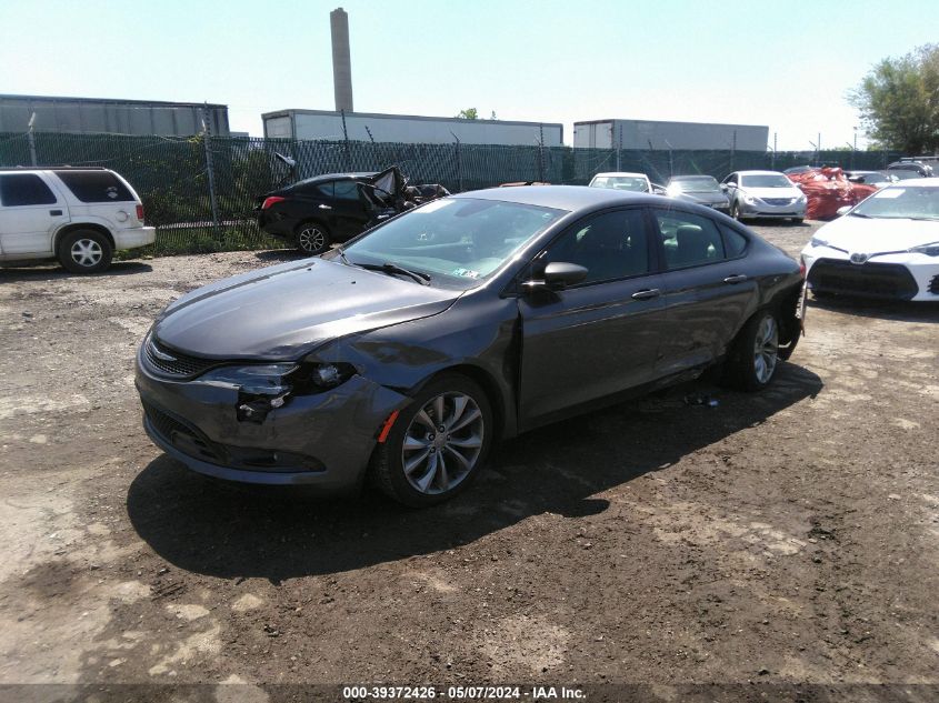 2015 Chrysler 200 S VIN: 1C3CCCBG8FN522360 Lot: 39372426