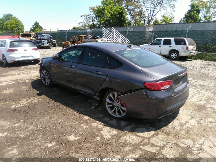 2015 Chrysler 200 S VIN: 1C3CCCBG8FN522360 Lot: 39372426