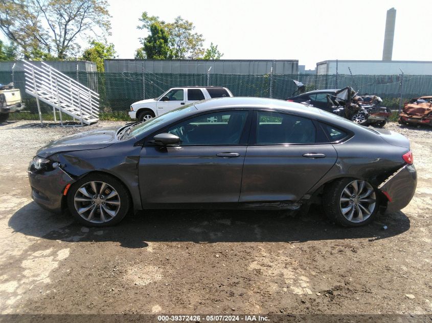 2015 Chrysler 200 S VIN: 1C3CCCBG8FN522360 Lot: 39372426