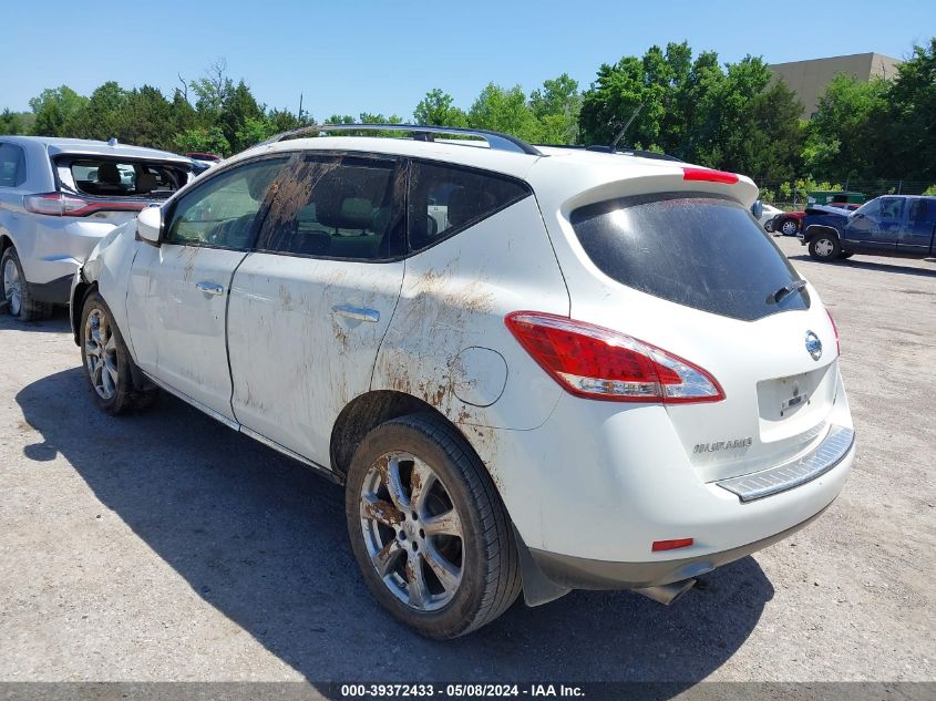 2014 Nissan Murano Le VIN: JN8AZ1MU7EW421073 Lot: 39372433