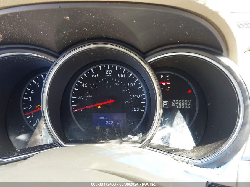 2014 Nissan Murano Le VIN: JN8AZ1MU7EW421073 Lot: 39372433