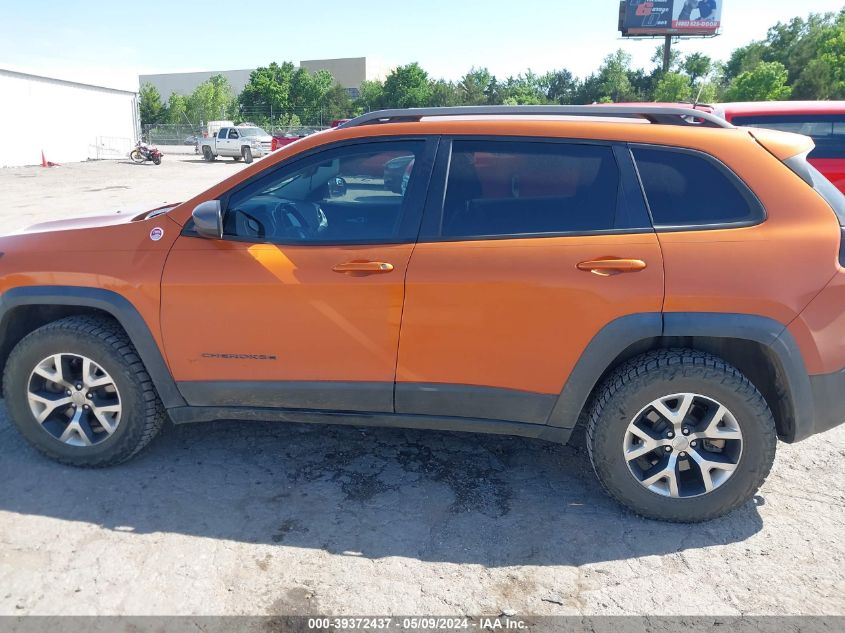 2016 Jeep Cherokee Trailhawk VIN: 1C4PJMBSXGW103208 Lot: 39372437