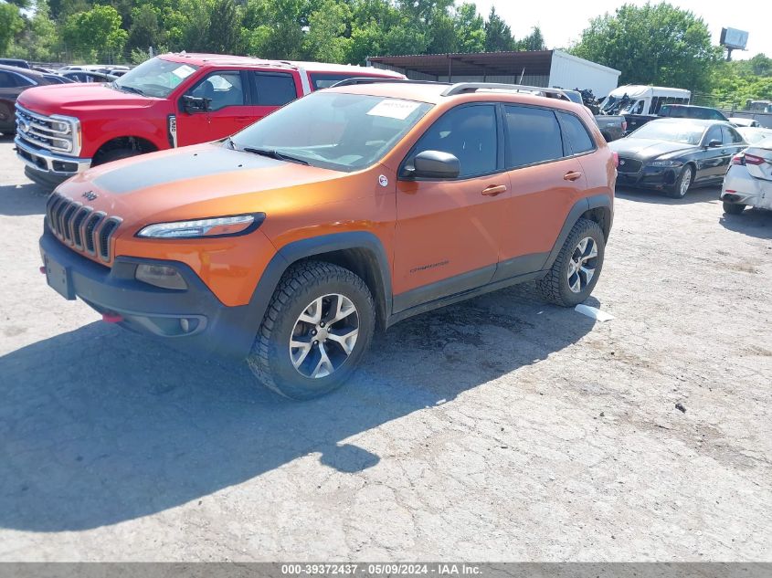 2016 Jeep Cherokee Trailhawk VIN: 1C4PJMBSXGW103208 Lot: 39372437