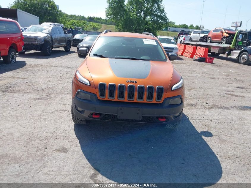 2016 Jeep Cherokee Trailhawk VIN: 1C4PJMBSXGW103208 Lot: 39372437