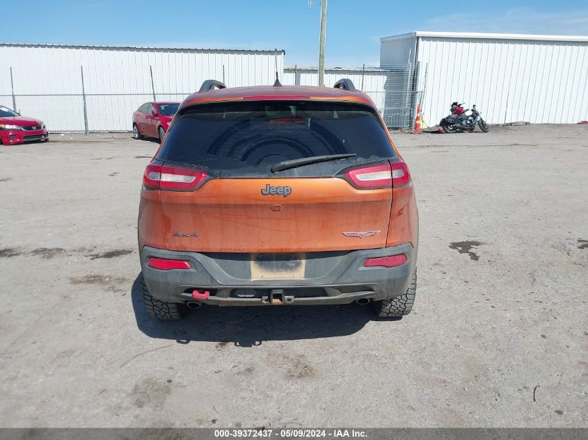 2016 Jeep Cherokee Trailhawk VIN: 1C4PJMBSXGW103208 Lot: 39372437