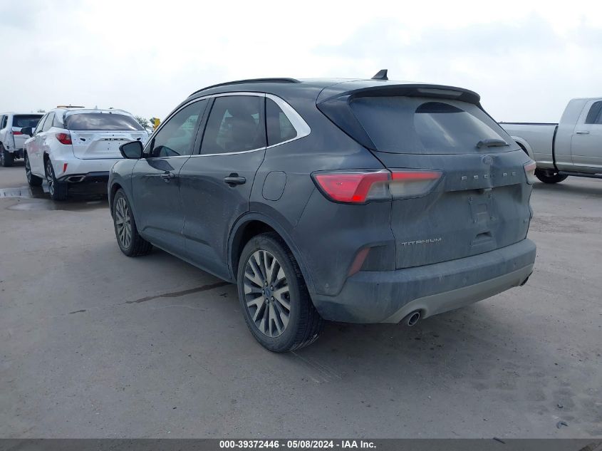 2020 Ford Escape Titanium Hybrid VIN: 1FMCU0DZ0LUB85976 Lot: 39372446