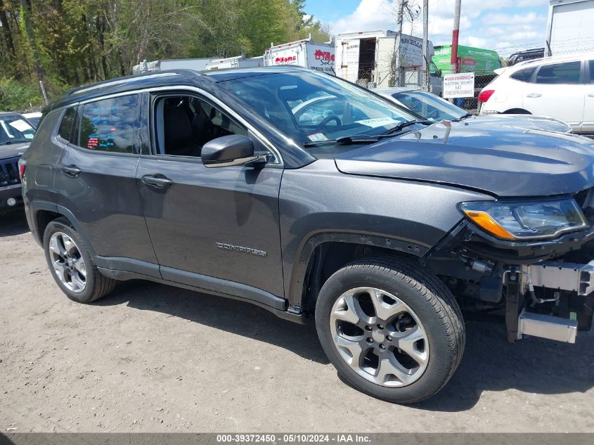 2019 Jeep Compass Limited 4X4 VIN: 3C4NJDCBXKT594349 Lot: 39372450