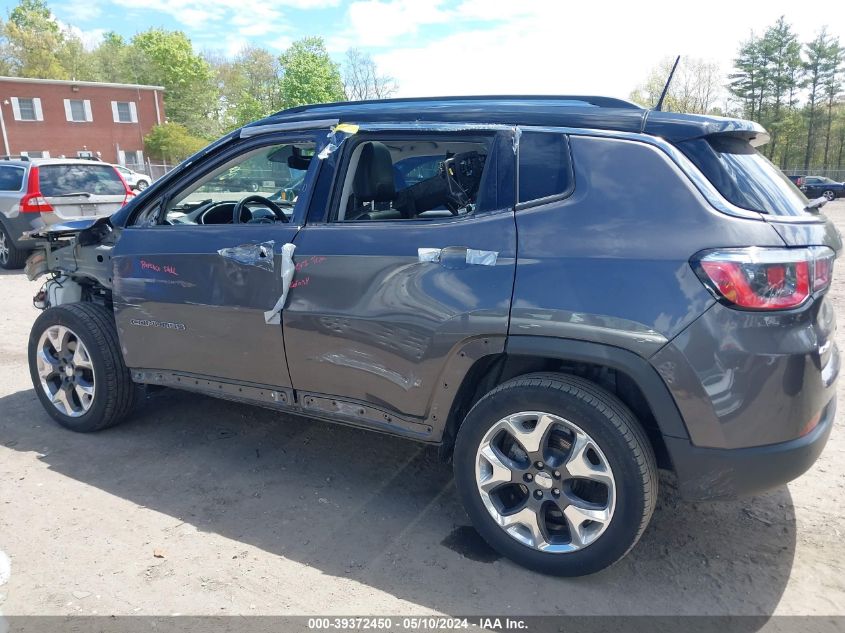 2019 Jeep Compass Limited 4X4 VIN: 3C4NJDCBXKT594349 Lot: 39372450