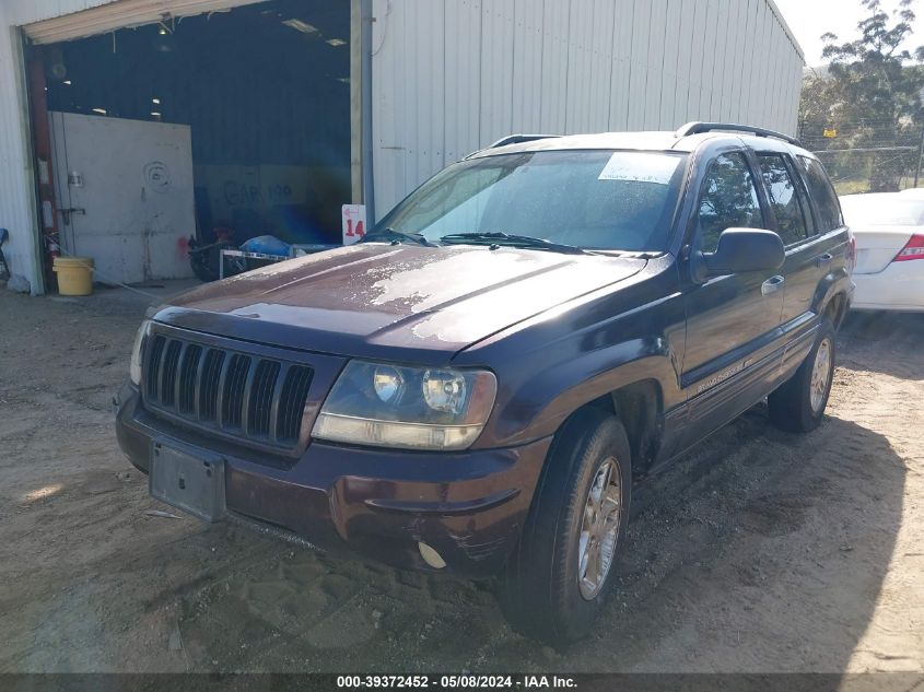 2004 Jeep Grand Cherokee Laredo VIN: 1J4GX48S14C133002 Lot: 39372452