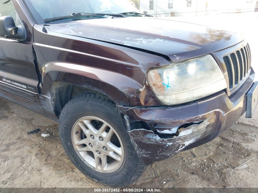 2004 Jeep Grand Cherokee Laredo VIN: 1J4GX48S14C133002 Lot: 39372452