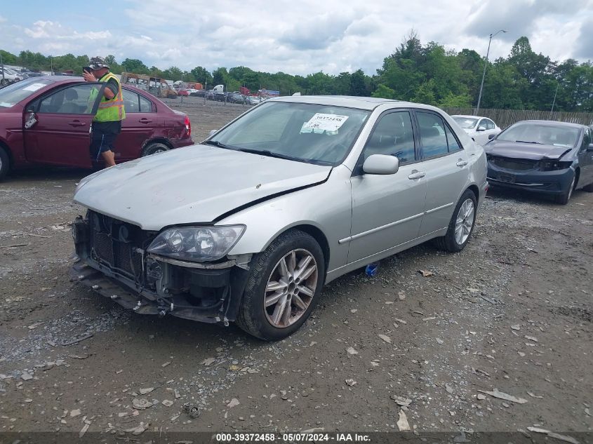 2005 Lexus Is 300 VIN: JTHBD192450101197 Lot: 39372458