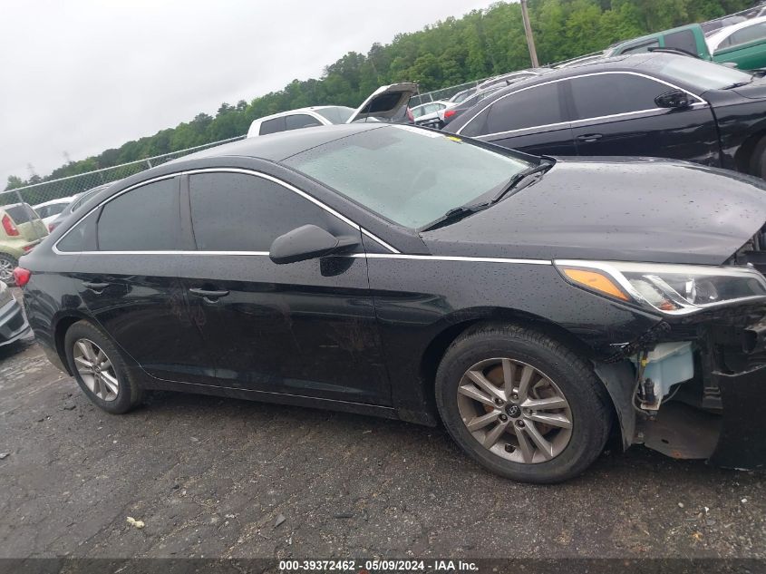 2016 Hyundai Sonata Se VIN: 5NPE24AF0GH384322 Lot: 39372462