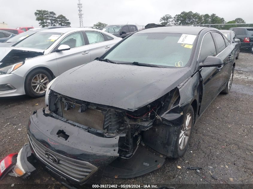 2016 Hyundai Sonata Se VIN: 5NPE24AF0GH384322 Lot: 39372462