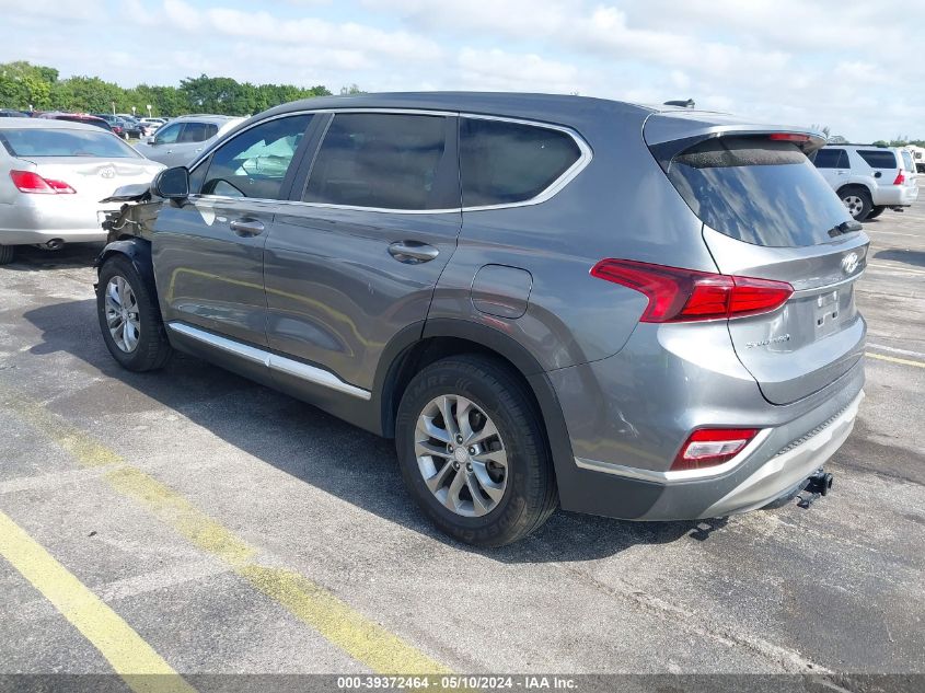 2020 Hyundai Santa Fe Se VIN: 5NMS23AD7LH141156 Lot: 39372464