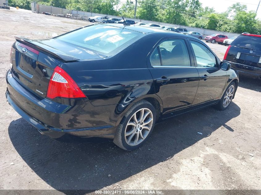 2012 Ford Fusion Se VIN: 3FAHP0HG9CR129350 Lot: 39372471