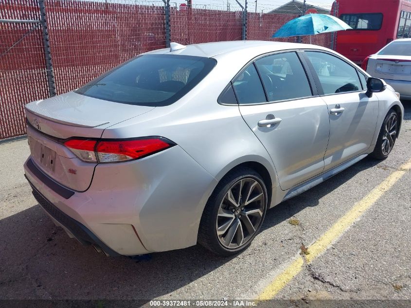 2022 Toyota Corolla Se VIN: 5YFP4MCE5NP104093 Lot: 39372481