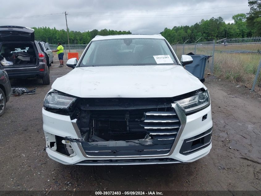 2018 Audi Q7 3.0T Premium VIN: WA1LAAF76JD026627 Lot: 39372483