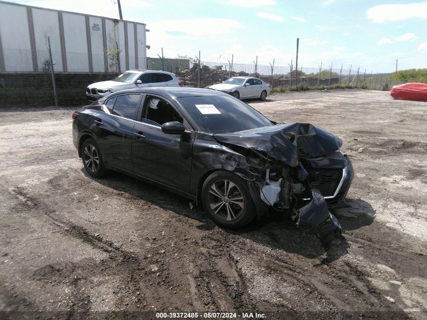 2021 Nissan Sentra Sv Xtronic Cvt VIN: 3N1AB8CV0MY202811 Lot: 39372485