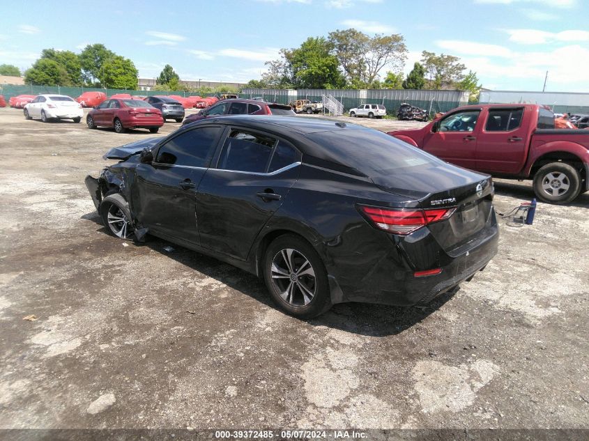 2021 Nissan Sentra Sv Xtronic Cvt VIN: 3N1AB8CV0MY202811 Lot: 39372485