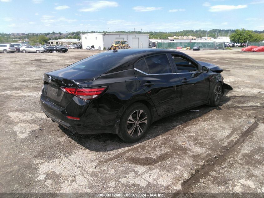 2021 Nissan Sentra Sv Xtronic Cvt VIN: 3N1AB8CV0MY202811 Lot: 39372485