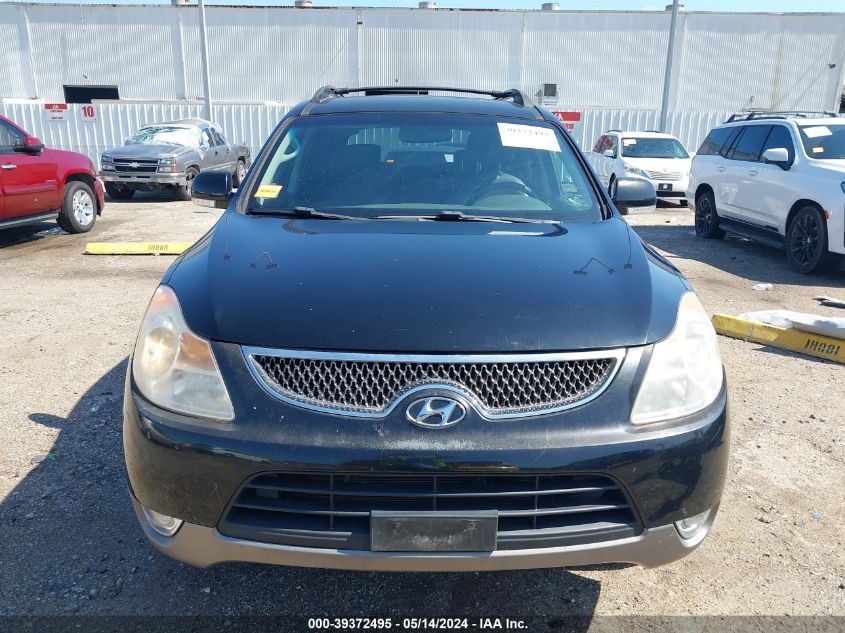 2010 Hyundai Veracruz Limited VIN: KM8NU4CC1AU119639 Lot: 39372495