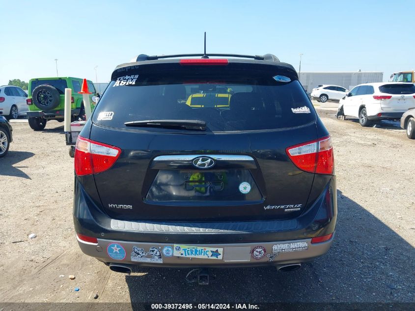 2010 Hyundai Veracruz Limited VIN: KM8NU4CC1AU119639 Lot: 39372495