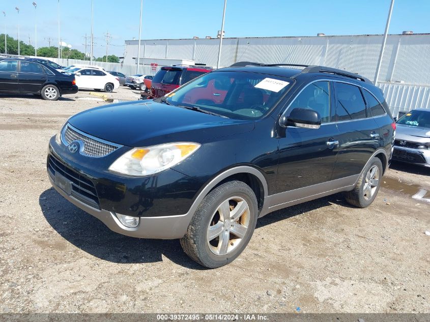 2010 Hyundai Veracruz Limited VIN: KM8NU4CC1AU119639 Lot: 39372495