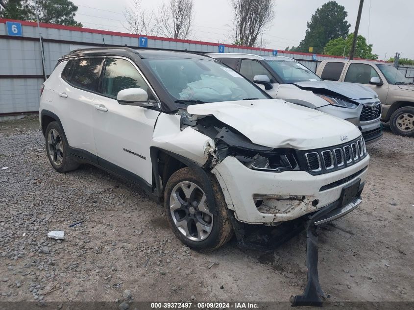 2019 Jeep Compass Limited Fwd VIN: 3C4NJCCBXKT725869 Lot: 39372497