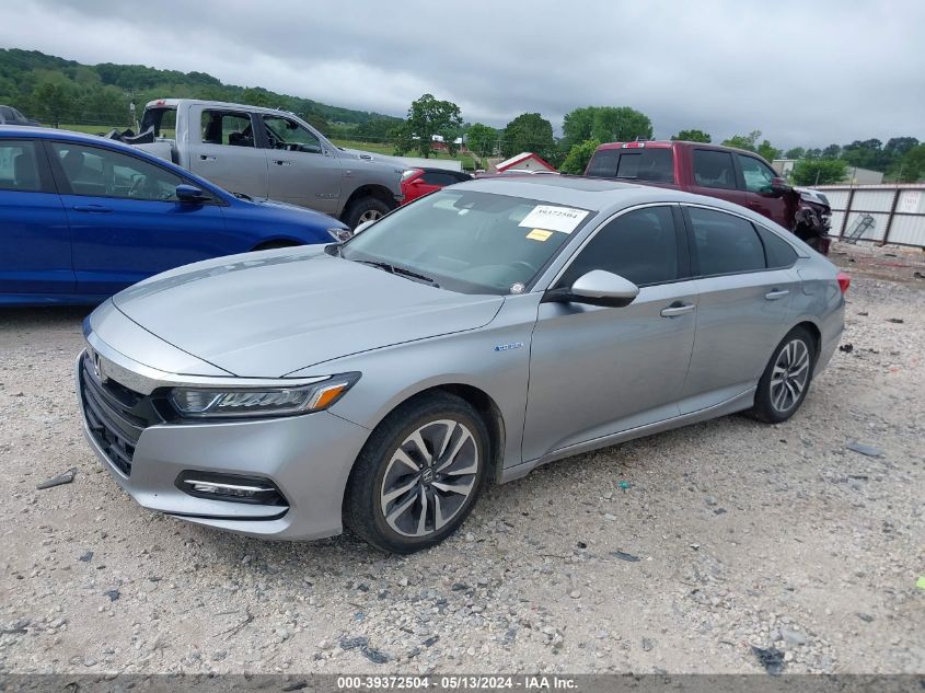 2019 Honda Accord Hybrid Ex-L VIN: 1HGCV3F54KA017918 Lot: 39372504