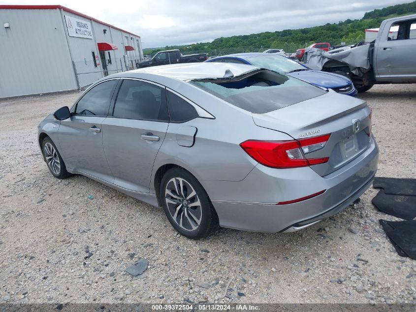 2019 Honda Accord Hybrid Ex-L VIN: 1HGCV3F54KA017918 Lot: 39372504