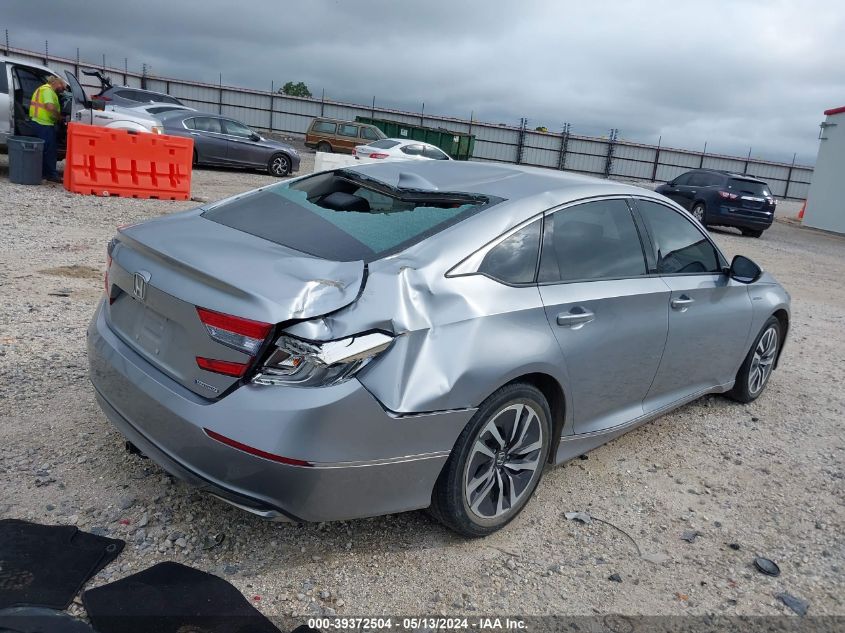 2019 Honda Accord Hybrid Ex-L VIN: 1HGCV3F54KA017918 Lot: 39372504