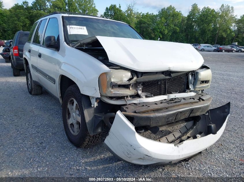 2002 Chevrolet Trailblazer Lt VIN: 1GNDT13S922218707 Lot: 39372503