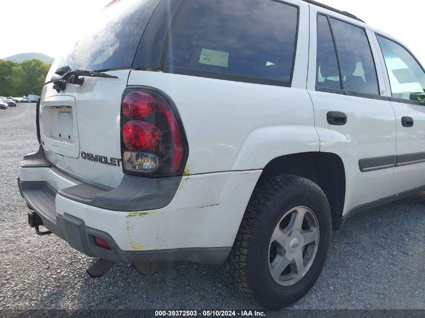 2002 Chevrolet Trailblazer Lt VIN: 1GNDT13S922218707 Lot: 39372503