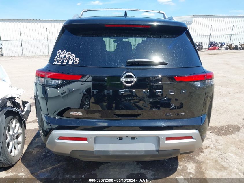 2023 Nissan Pathfinder Sl 4Wd VIN: 5N1DR3CCXPC266113 Lot: 39372506