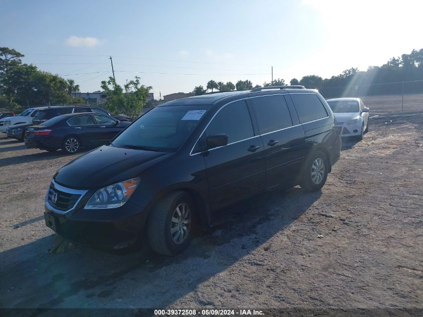 2010 Honda Odyssey Ex-L VIN: 5FNRL3H76AB092784 Lot: 39372508