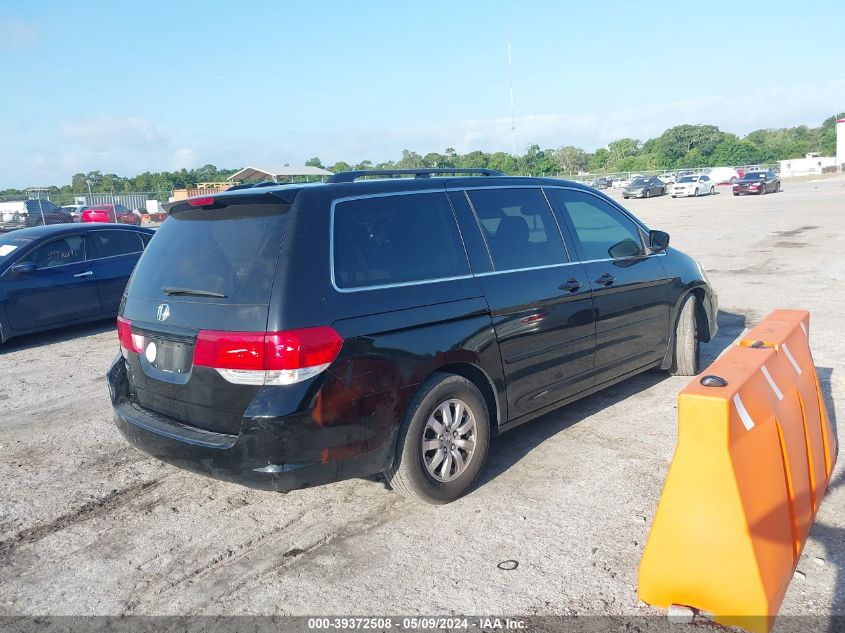 2010 Honda Odyssey Ex-L VIN: 5FNRL3H76AB092784 Lot: 39372508