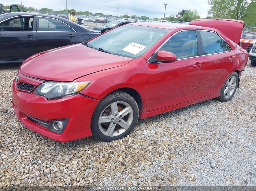 2014 Toyota Camry Se VIN: 4T1BF1FK5EU807180 Lot: 39372512