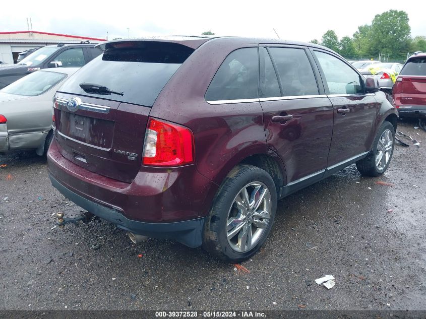 2011 Ford Edge Limited VIN: 2FMDK4KC8BBA41922 Lot: 39372528