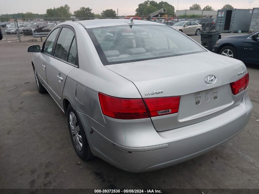 5NPET46C59H412436 2009 Hyundai Sonata Gls