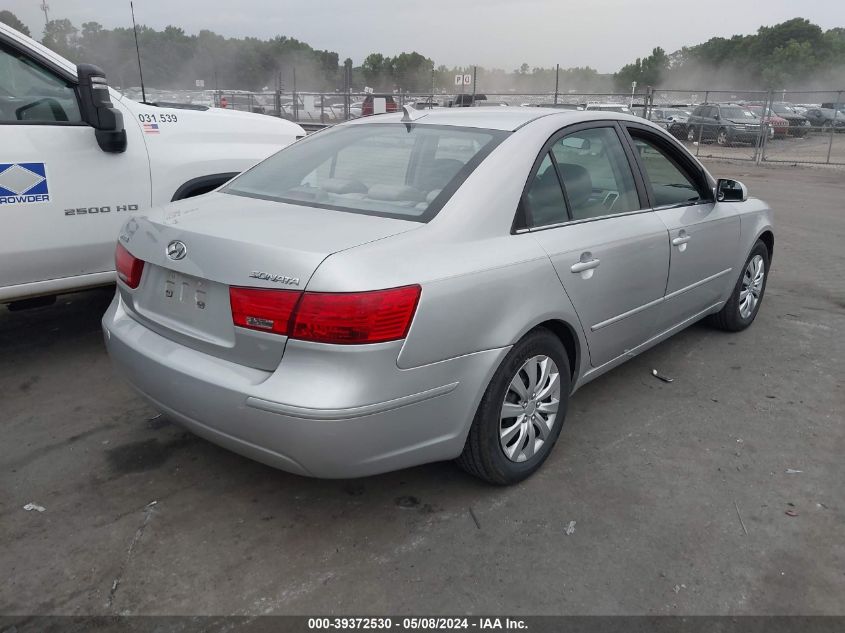 5NPET46C59H412436 2009 Hyundai Sonata Gls