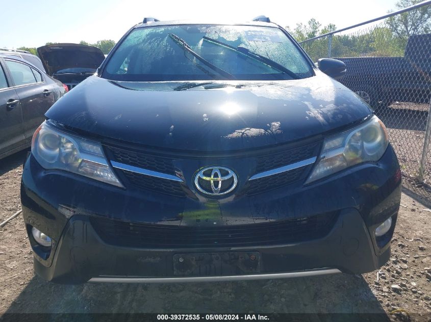 2013 Toyota Rav4 Limited VIN: 2T3DFREV3DW016025 Lot: 39372535