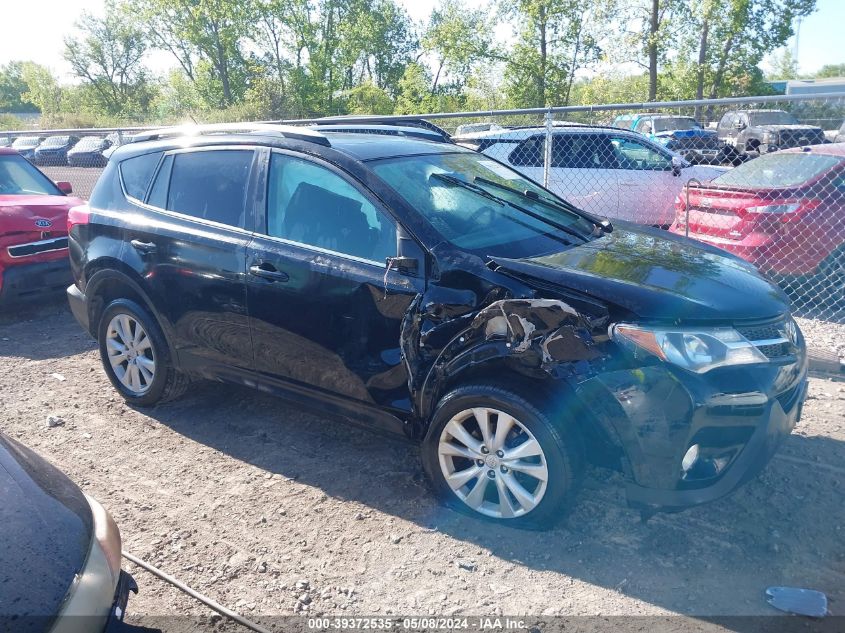 2013 Toyota Rav4 Limited VIN: 2T3DFREV3DW016025 Lot: 39372535