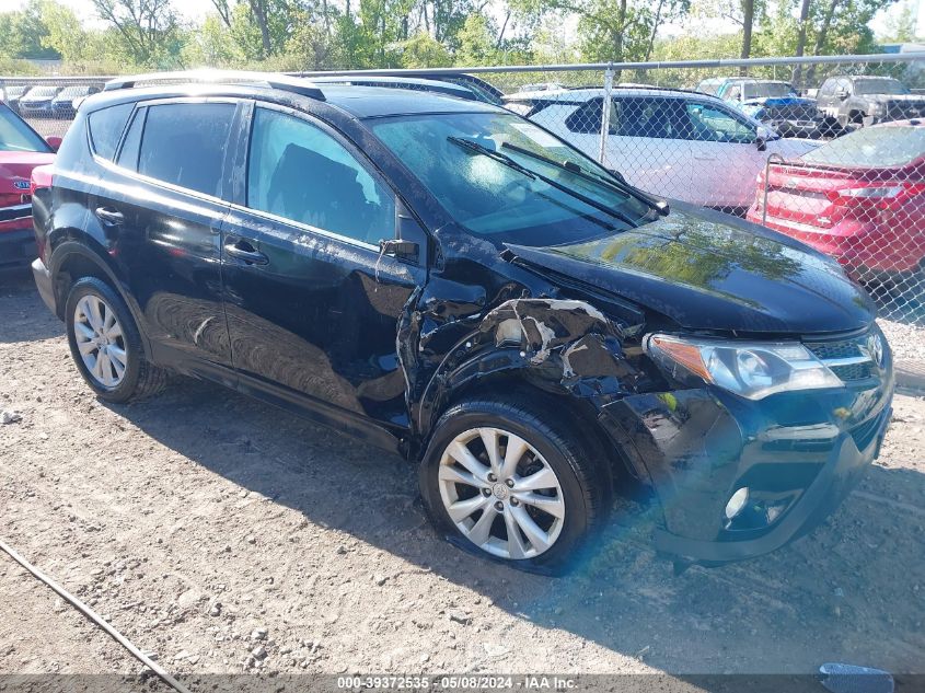 2013 Toyota Rav4 Limited VIN: 2T3DFREV3DW016025 Lot: 39372535