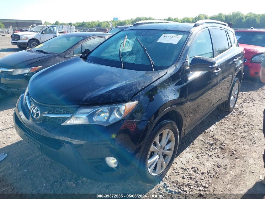 2013 Toyota Rav4 Limited VIN: 2T3DFREV3DW016025 Lot: 39372535